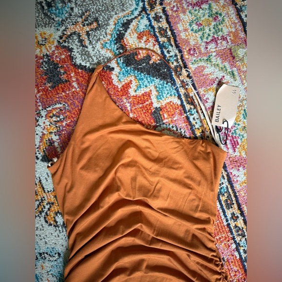 Revolve Abigail Mini Dress in Inspiring Cortado by Bailey 44 🥭 - Picture 5 of 7